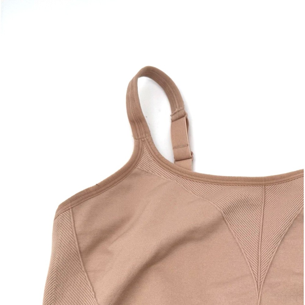 Soma Sport Seamless Ballet Back Bra XXL Beige Convertible Straps Stretchy - Picture 6 of 7